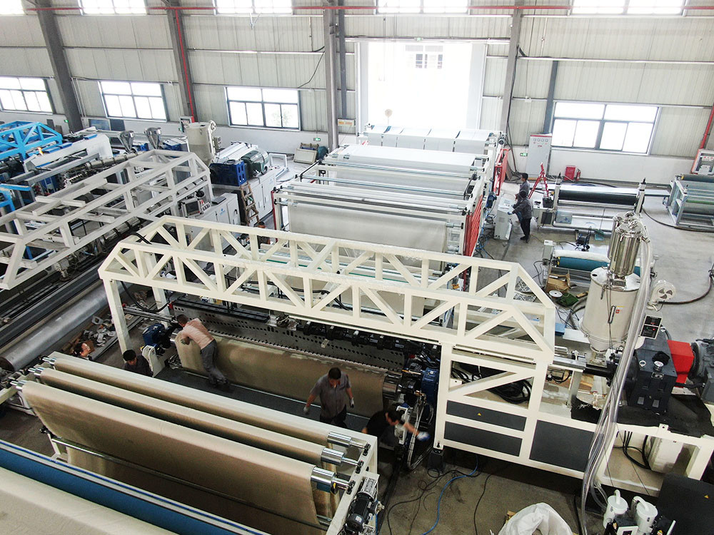 China 4.2M TPE Carpet Back Coating Machine Secondary Coating Machine factory