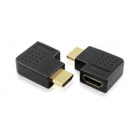 China HDMI M To HDMI F left Angle Adapter for HDTV,blu-ray,DVD 1080P factory
