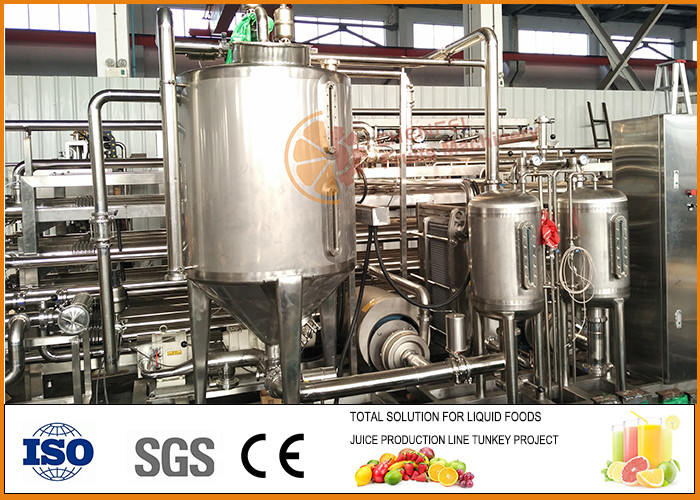 China Turnkey Project  Plum Fruit Juice Processing Plant  For Juice And Jam factory