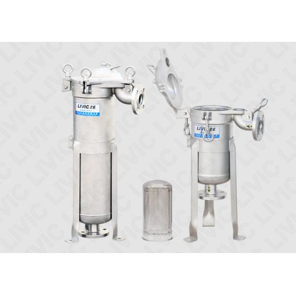 Quality Topline Absolute Stainless Steel Bag Filter Water Treatment Simple Maintenance for sale
