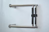 China New Stainless Rails 3 Step Boat Outboard Swim Platform Ladder Telescoping Ladder factory