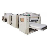 Quality PLC Control V-Fold Paper Napkin Kitchen Roll Making Machine 90-100m/Min for sale