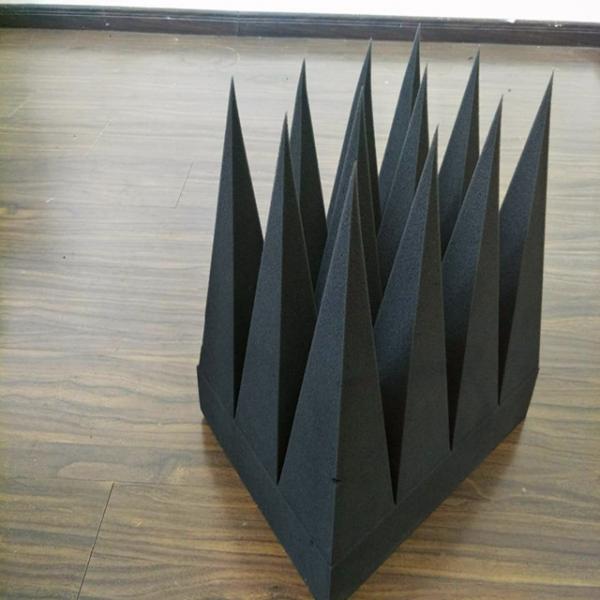 Quality High Power RF Pyramid Absorber Foam Microwave Absorbing Materials for sale