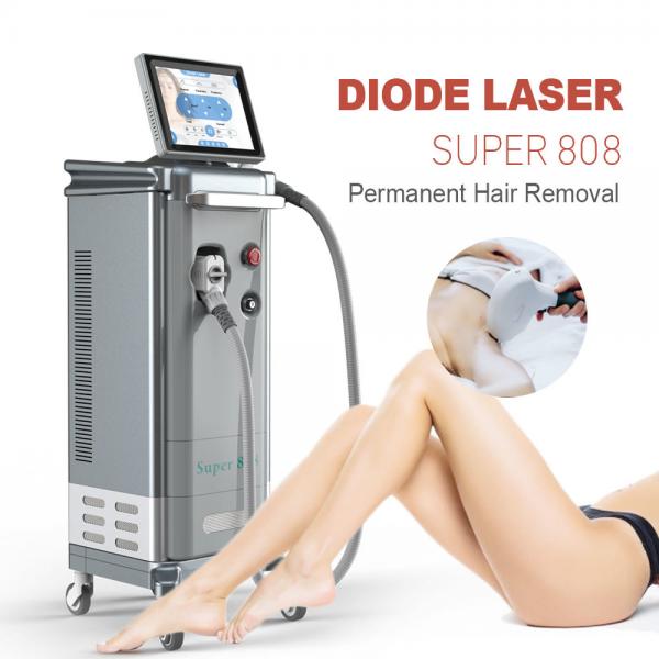Quality ICE Cooling Triple Wave Laser Hair Removal 755nm 808nm 1064nm 800W for sale