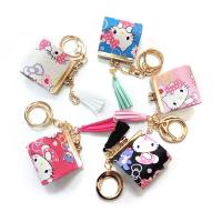 China Chorme Plating Personalized Leather Keychain for sale