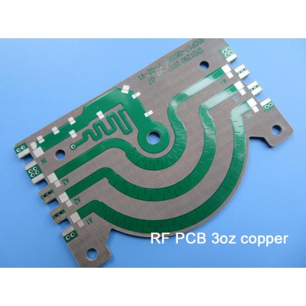 Quality HASL Lead Free 1up PTFE PCB Board 1.5mm PTFE Plate for sale