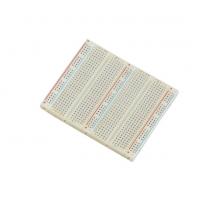 Quality Bigger Soldering Breadboard 3 Distribution Strips With Lines Color Printed for sale