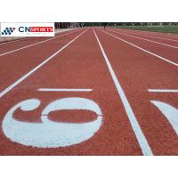 Quality Environmental Friendly Synthetic Athletic Track IAAF Cerrified for sale