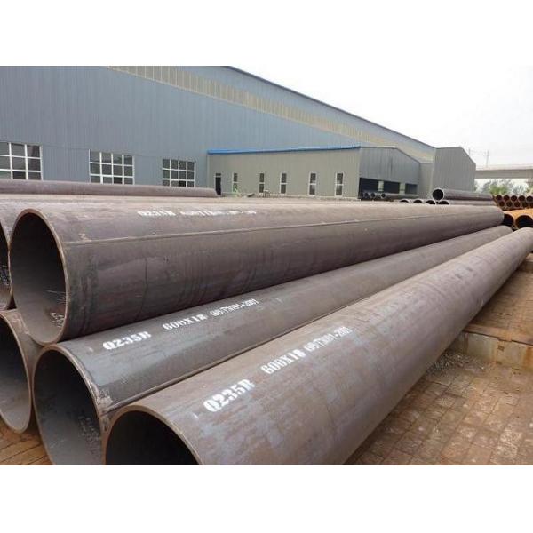 Quality Welded ERW Steel Pipe Thickness 1.5mm - 40mm For Transport Oil / Petrol / Water for sale