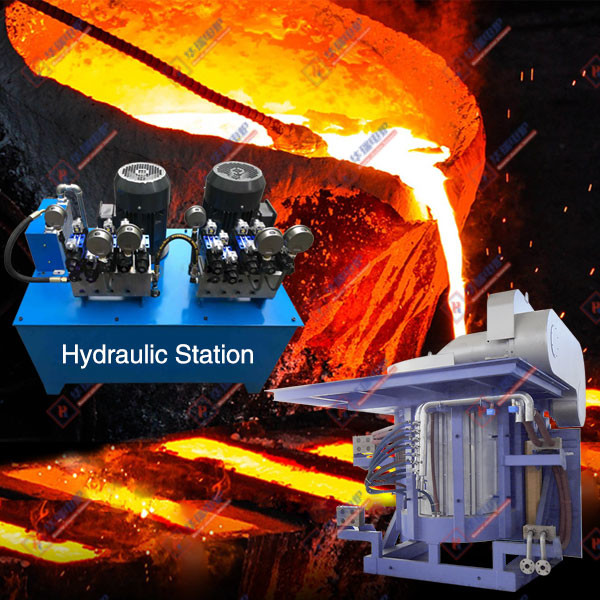 Quality High Reliability Medium Frequency Electric Melting Furnace For Metal Industry for sale