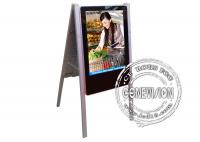 China Slim color HD 24 inch Wall Mount LCD Display 16:9 Aspect Ratio digital totem factory