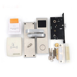 Quality Brushed Stainless Steel Smart Room Door Lock Swiping Card TT Lock High Class for sale