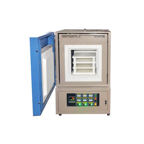 Quality Programmable Electric Muffle Furnace , 1400 ℃ Industrial Chamber Furnace for sale