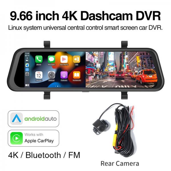 Quality WDR 10.26 Inch Night Vision Dash Cam With 1080P Video Resolution for sale