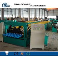 Quality Trapezoidal Sheets Metal Roofing Roll Forming Machine with Mitsubishi PLC for sale