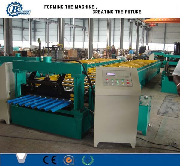 Quality Fully Automatic Control Corrugated Roll Forming Machine / Roof Forming Machine for sale