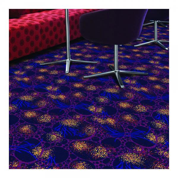 Quality Bule Series Wilton Polypropylene Carpet For Bar Playroom With Wear Resisting for sale