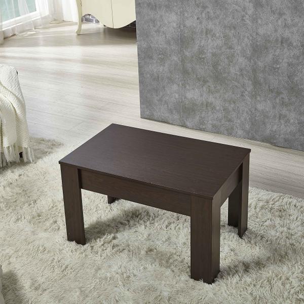 Quality square Dark Brown 15KG Solid Wood Coffee Tables for sale