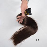 China Wholesale Full Cuticles Kept Intact Thin Pre Bonded Virgin Hair  Keratin I Tip Hair Extension for sale