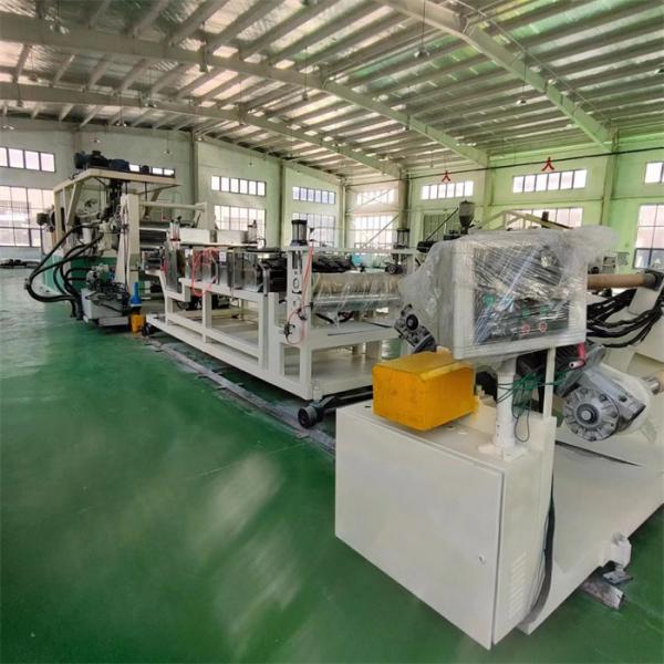 Quality Used Servo Driven Pvc Plastic Extrusion Machine Sheet With for sale