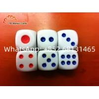 China Red Mercury Dice Cheating Device Plastic Gambling Games Dice factory