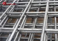 China Rebar 4mm Welded Wire Mesh Concrete Reinforcement Nature Surface Finish factory
