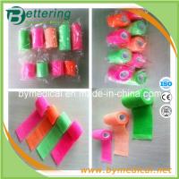 China Neon ColourMedical cohesive elastic bandage self adhesive bandage factory