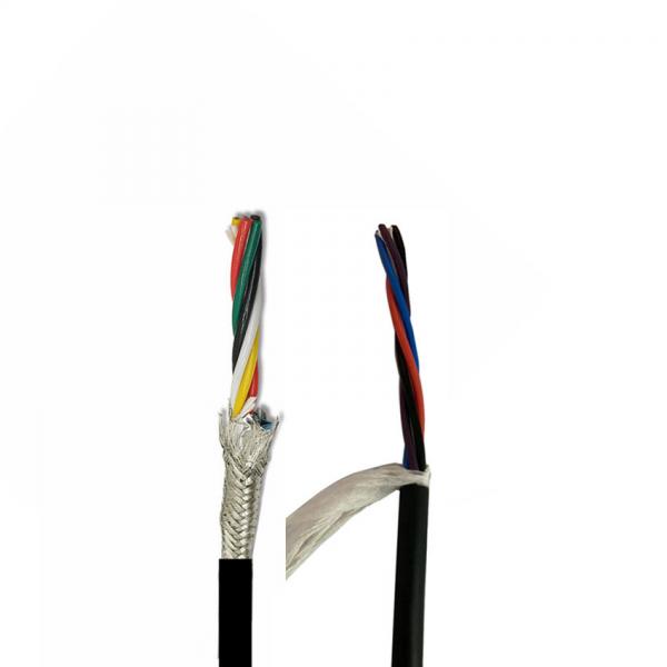 Quality High Flex Robotic Cable Multi Core Electrical Cable ETFE Insulation PUR Jacket for sale