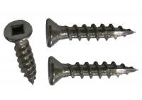 Buy cheap Flat Head Thread Cutting Batten Screws Stainless Steel Square Socket Type 17 from wholesalers