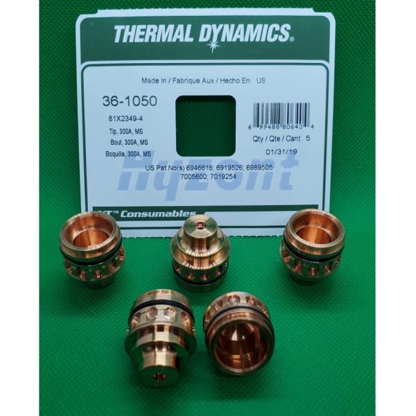 Quality Mild Steel 300A 36-1050 Thermal Dynamics Plasma Torch Tips for sale