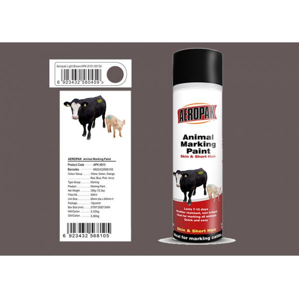 Quality Light Green Animal Marking Spray Paint For Pig With MSDS Certification for sale