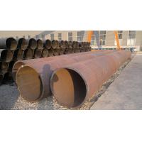 Quality Black Painted LSAW / ERW Welded Steel Pipe , Seamless Carbon Steel Pipe For Construction for sale