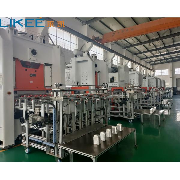 Quality 380V 70 Strokes High Working Speed Aluminium Foil Container Production Line With Simense Motor for sale