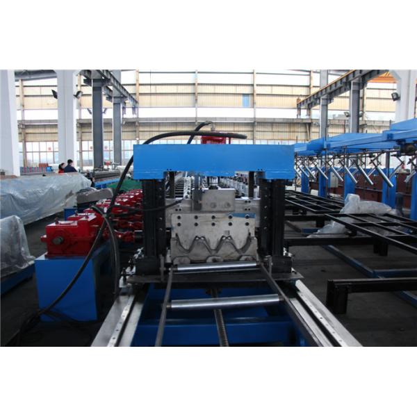 Quality 15M/MIN Highway Guard Rail Roll Forming Machine 45KW Motor Two Sets Punching for sale