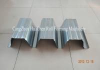 China 0.8 - 2mm Galvanized Steel Sheet Floor Deck Roll Forming Machine 380V 50Hz 3 Phase factory