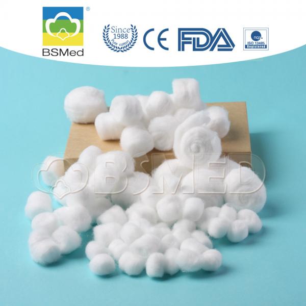 Quality Surgical Dressing Small Cotton Balls 0.3g - 9g Lightweight With Soft Feelling for sale