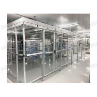 China ISO5 Anlaitech Laboratory Clean Room , Class 100 2745m3/H Aluminum Clean Room for sale