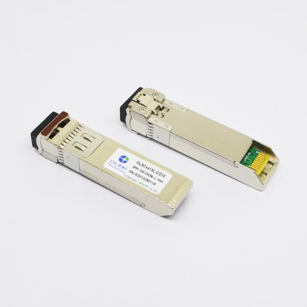 Quality 10G CWDM SFP+ 1270~1310nm 10km DOM LC SMF Transceiver Module for Extreme Switches for sale