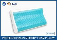 China Custom Softest Iso Cool Memory Foam Pillow Side Sleeper Of Anti-Mite , Anti-Snore factory