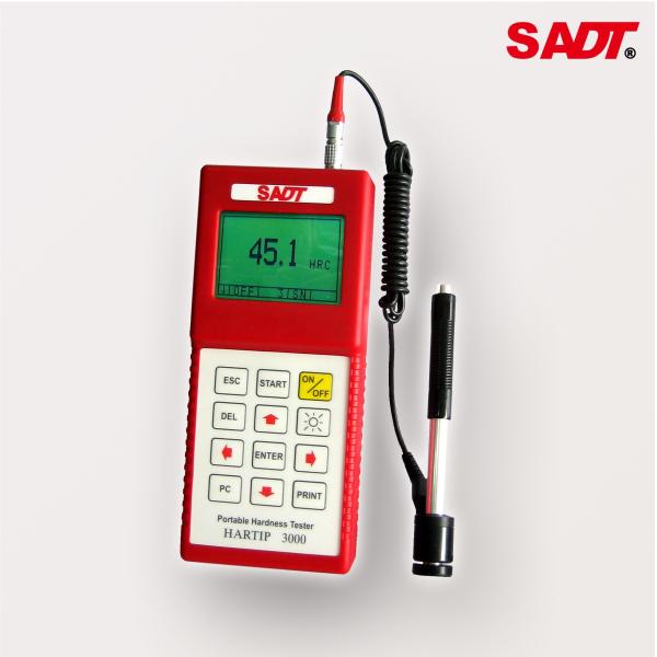 Quality Universal Portable Leeb Hardness Tester Hartip3000 Lightweight Rs232 / Usb Interface for sale