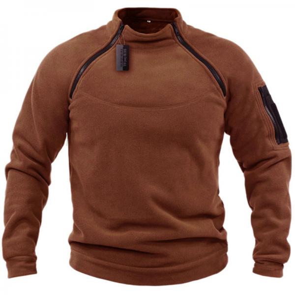 Quality European American Military Tactical Sweatshirt Breathable Polyester Filling for sale
