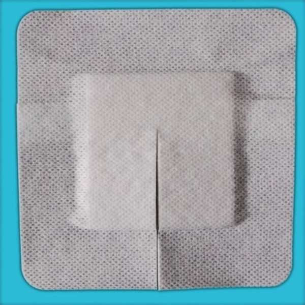 Quality White Adhesive Non Woven Wound Dressing With Pad 5*7cm Sterilization for sale