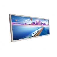 China 1920x567 28.6" Bar LCD Panel , High Brightness Shelf Edge Digital Signage factory