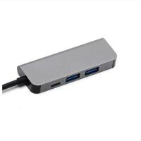 China PD Charging Notebook Computer CE ROHS 4 In 1 USB C Hub for sale