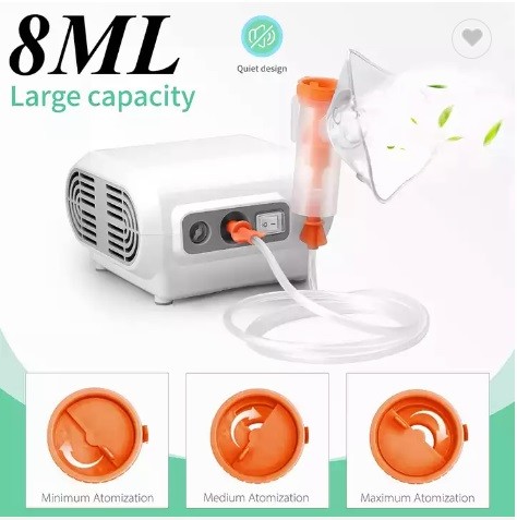 Quality Mesh No Noise Ultrasonic Portable Nebulizer Machine Inhaler Mask Rechargeable for sale