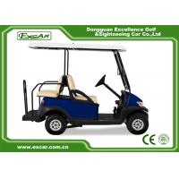 Quality EXCAR Dark Blue 48V Battery Powered Golf Cart AU CHAFTA Approved 2+2 Seats for sale