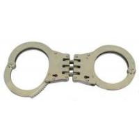 China Self Defense Anti Riot Police Equipment Carbon Steel NIJ Real Police Handcuffs factory