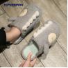 China Tear Resistant Indoor Plush Fur Slippers For Lady factory