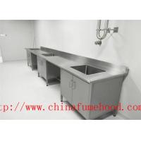 Quality Antirusting 304 Stainless Steel Lab Bench Multifunctional For University for sale