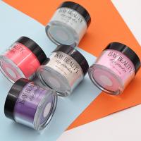 China New candy collection dip powder nails fluor dip powder nail transparent nail color private label factory